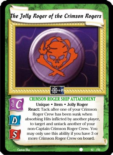 The Jolly Roger of the Crimson Rogers